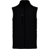 Pánská vesta Kariban 3-vrstvá softshellová vesta černá
