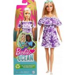 Barbie Loves the Ocean s fialovými šaty – Hledejceny.cz