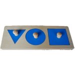 Montessori puzzle tvary – Zboží Dáma