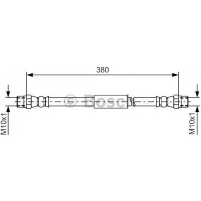 BOSCH Brzdová hadice 1 987 476 138