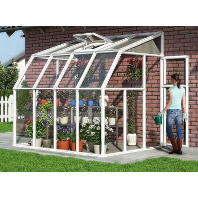 Palram Canopia Sun Room 2 x 2,62 x 2,47 m bílá – Zboží Dáma