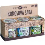 Purity Vision Kokosová sada 3 x 120 ml – Zboží Dáma