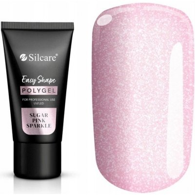 Silcare Acrylgel Uv Led Easy Shape Sugar Pink Sparkle 30 g – Zboží Dáma