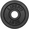 Činka a závaží Lifefit kovový 1,5kg - 30mm