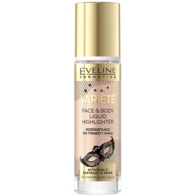 Eveline Cosmetics Variété Tekutý rozjasňovač 01 Champagne Gold 30 ml – Zboží Dáma