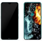 Pouzdro mmCase gelové Nokia 7.2 - voda a oheň – Zboží Živě