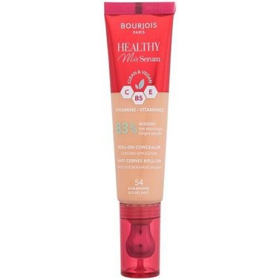 Bourjois korektor Paris Healthy Mix Serum Clean & Vegan Roll-on Concealer 54 Sun Bronze 13 ml – Hledejceny.cz