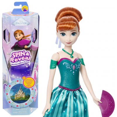 Mattel Frozen Spin And Reveal ANNA – Zboží Dáma