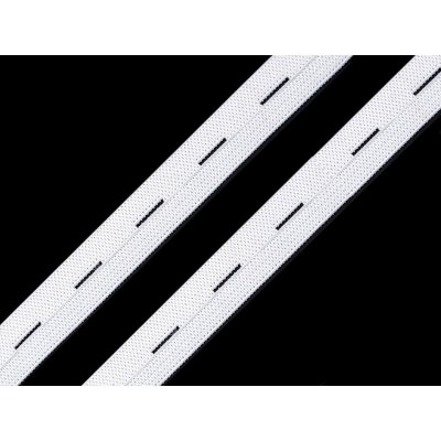 Pruženka dírková šíře 15-17 mm Varianta: 1 bílá, Balení: 30 m – Zbozi.Blesk.cz