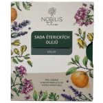 Nobilis Tilia Dárková mini sada éterických olejů Relax 4 x 2 ml – Zboží Dáma