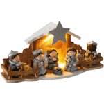 Retlux RXL 400 Vánoční dekorace Betlém LED 16,5cm – Zboží Dáma
