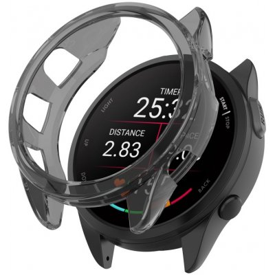 VSECHNONAMOBIL 75234 TPU HALF COVER Kryt pro Garmin Forerunner 165 / 165 Music černý – Zboží Živě