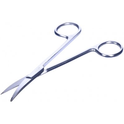 Nerezové modelářské nůžky na kov se zakřivenými čepelemi SK11 - PCM-4 – Zboží Dáma