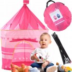 Kruzzel 23475 Stan pro děti hrad růžová – Hledejceny.cz