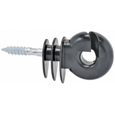 Izolátor pro elektrický ohradník kruhový, pro drát, lanko, lano a pásku do 12 mm - 25 ks – Hledejceny.cz