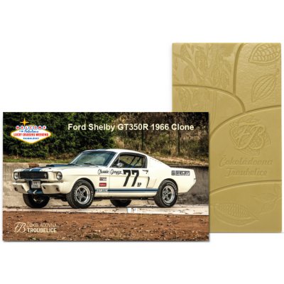 Čokoládovna Troubelice Čokoláda "Ford Shelby GT350R Clone", bílá 40% 45 g