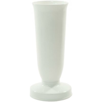 VÁZA ZATÍŽENÍM 26cm BÍLÁ – Hledejceny.cz