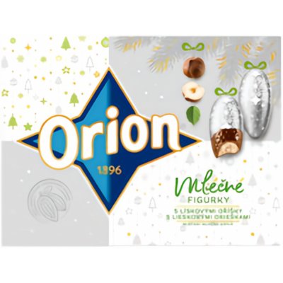 Orion Mléčné figurky s kousky oříšků 315 g – Zboží Dáma