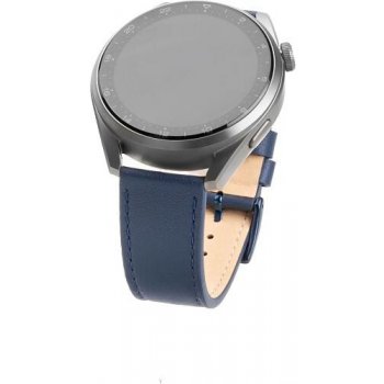 FIXED Leather Strap s šířkou 20mm pro smartwatch, modrý FIXLST-20MM-BL