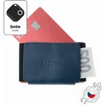 Kožená peněženka FIXED Smile Tiny Wallet se smart trackerem FIXED Smile PRO, modrá FIXSM-STN2-BL – Hledejceny.cz