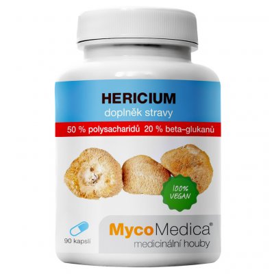 MycoMedica Hericium 50 % 90 kapslí – Hledejceny.cz