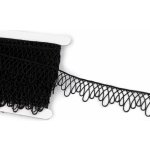 Vzdušná krajka šíře 30 mm minimalistická Varianta: 2 černá, Balení: 13.5 m – Zboží Mobilmania