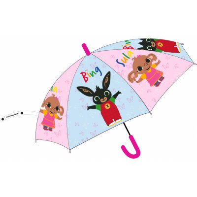 Bing deštník dětský růžový – Zboží Mobilmania