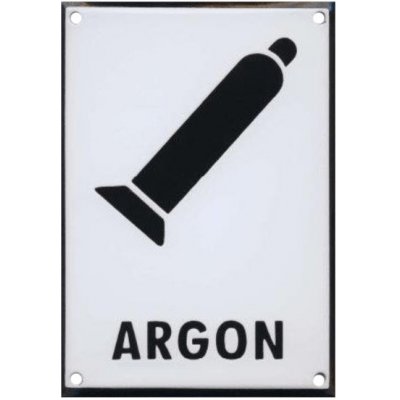 ARGON 210x149mm - smaltovaná tabulka – Zbozi.Blesk.cz