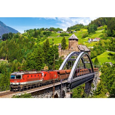 Castorland Vlak na mostě 500 dílků – Zboží Mobilmania