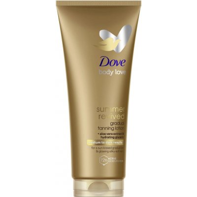 Dove Derma Spa Summer Revived Medium to Dark tělové mléko 200 ml – Sleviste.cz