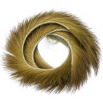 Hends Proužky Králičí Kůže Zonker Strips Rabbit 4mm Brown Olive – Hledejceny.cz