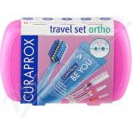 CURAPROX Travel Set ORTHO cestovní sada ortodontická skládací 5460 ortho – Zboží Dáma
