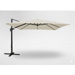 Garden Line Zahradní slunečník ROMA, 3x3m, béžový – Sleviste.cz