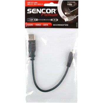 Sencor SCO 512-002 USB A/M-Micro B