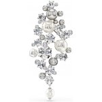 Swarovski Krásná brož s perlami a krystaly Swarovski Constella 5722516 – Sleviste.cz