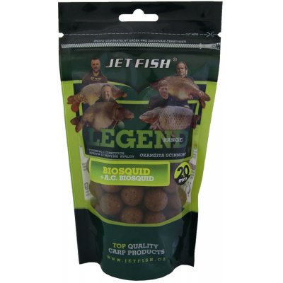 JET FISH Boilies Legend Range 250g 20mm BIOENZYM FISH + Losos/Asafoetida – Hledejceny.cz