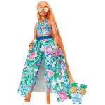 Barbie Extra Módní Květinový look – Hledejceny.cz