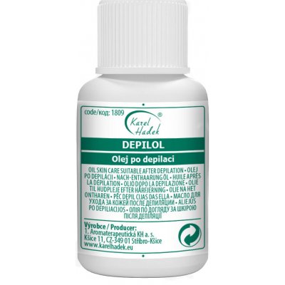 Karel Hadek DEPILOL Olej po depilaci zklidňující 100 ml – Zboží Dáma