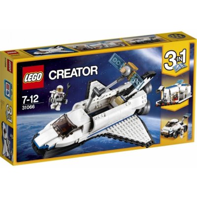 LEGO® Creator 31066 Vesmírný průzkumný raketoplán – Hledejceny.cz