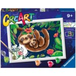 RAVENSBURGER CreArt Malování podle čísel Sladcí lenochodi – Zbozi.Blesk.cz