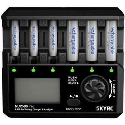 SKY RC SKY RC NC2500 Pro nabíječ 6x AA/AAA čl. NiMH/NiCd