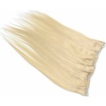 Clip pás 50cm rovný nejsvětlejší blond – Zboží Mobilmania