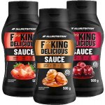 ALLNUTRITION F**king Delicious Sauce jahoda 500 g – Zboží Mobilmania
