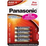 Panasonic Pro Power AAA 4ks LR03PPG/4BP – Hledejceny.cz