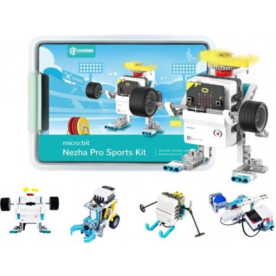 ElecFreaks micro:bit Nezha Pro Sports Kit - sportovně laděný STEAM kit (bez micro:bit) – Zbozi.Blesk.cz