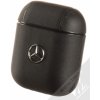 Pouzdro na sluchátka Mercedes Kožené pouzdro pro Apple AirPods 1/2 MEA2CSLBK
