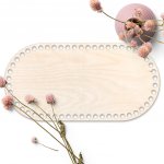 ExpressLaser.cz Dřevěné dno / víko na košík OVÁL typ A 30x15 cm – Zboží Dáma