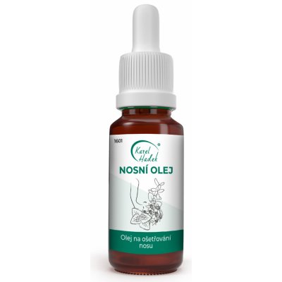 Karel Hadek nosní olej - pro snadné dýchání 10 ml – Zboží Mobilmania