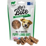 Brit Let's Bite Meat Snacks Puppy Lamb Bars 80 g – Zbozi.Blesk.cz