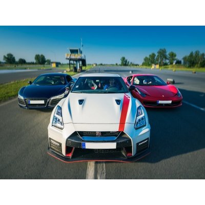 Jízda v supersportech na polygonu v Hradci Králové – Zboží Dáma